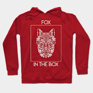 Fox in the box - animal  t-shirt Hoodie